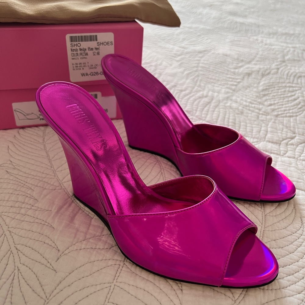 Paris Texas Wanda Wedge 95mm Prisma Size 6-36